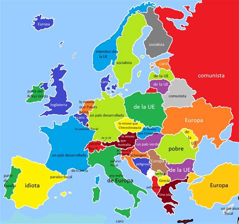 yo conozco todos los paises de europa